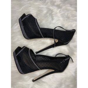 NWOT Justfab High Heels Shoes size 7